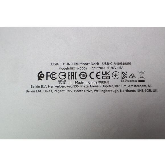 Belkin USB-C 11 in 1 Multiport Dock - Picture 3 of 5